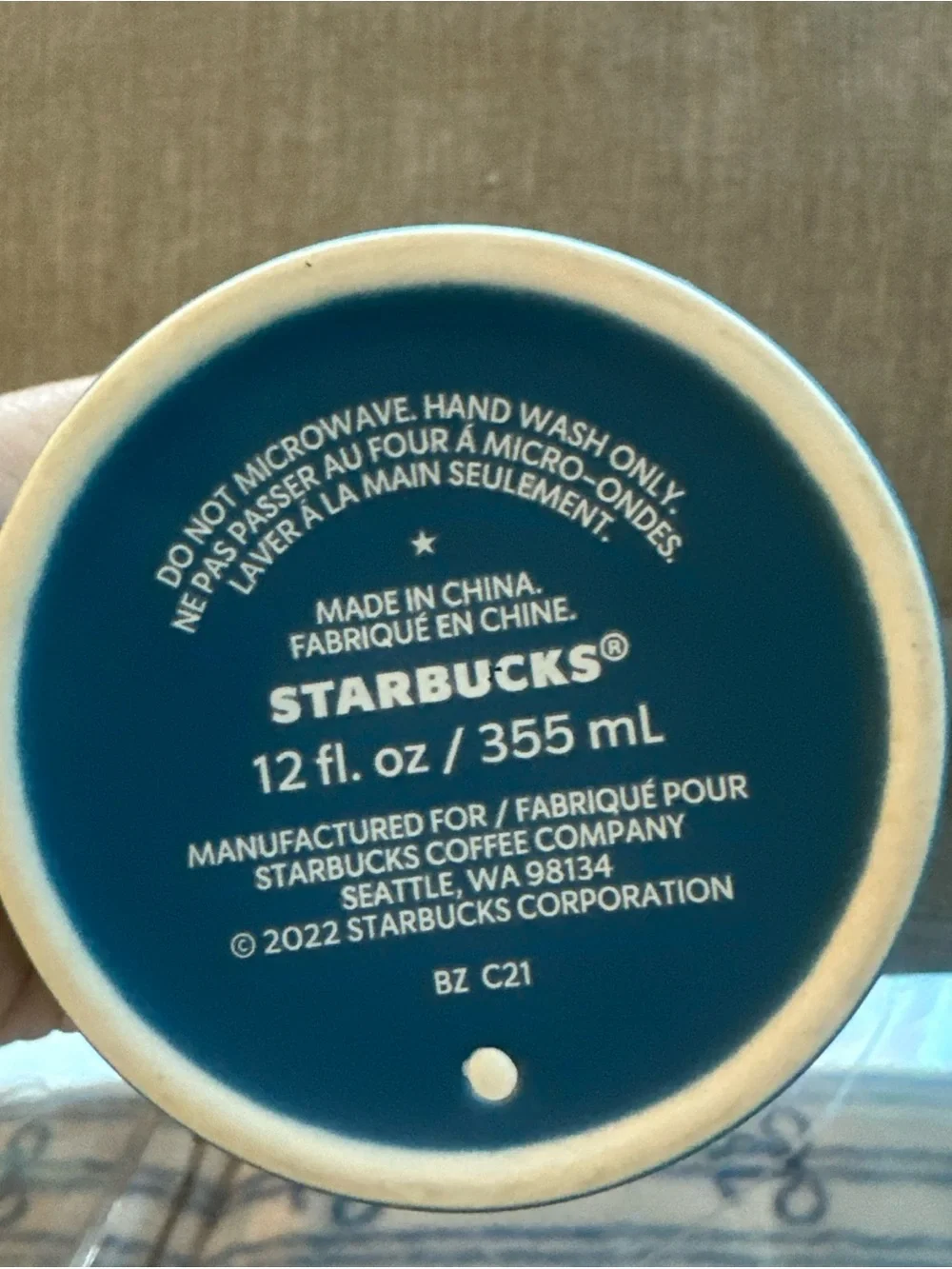 Starbucks reusable travel